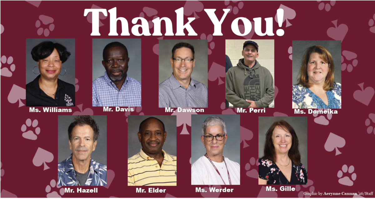 Thank you to our retiring teachers!